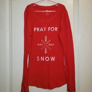 Pray for Snow thermal